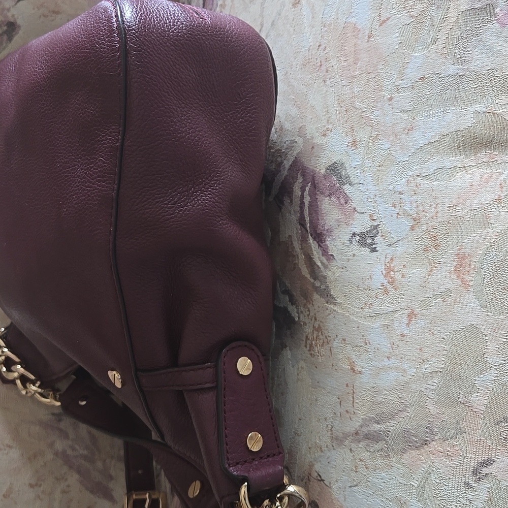 Michael Kors Burgundy Bag - Picture 5 of 11